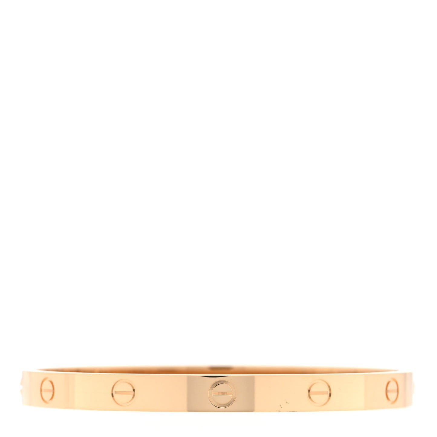18K Yellow Gold LOVE Bracelet 19