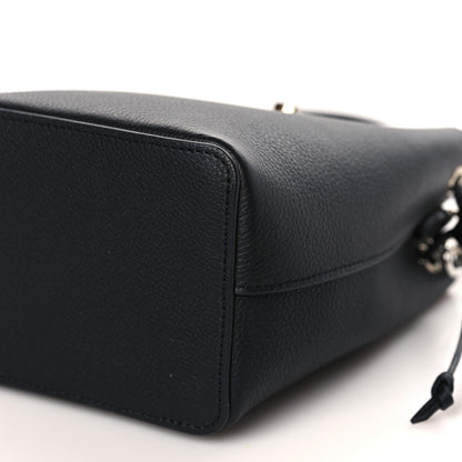 Louis Vuitton Calfskin Nano Lockme Bucket Black 8 of 8