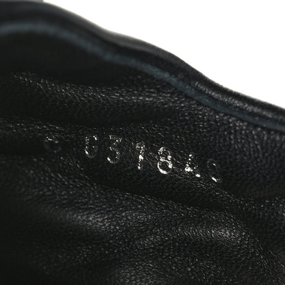 Chanel Lambskin Velcro Dad Sandals 42 Black 6 of 8
