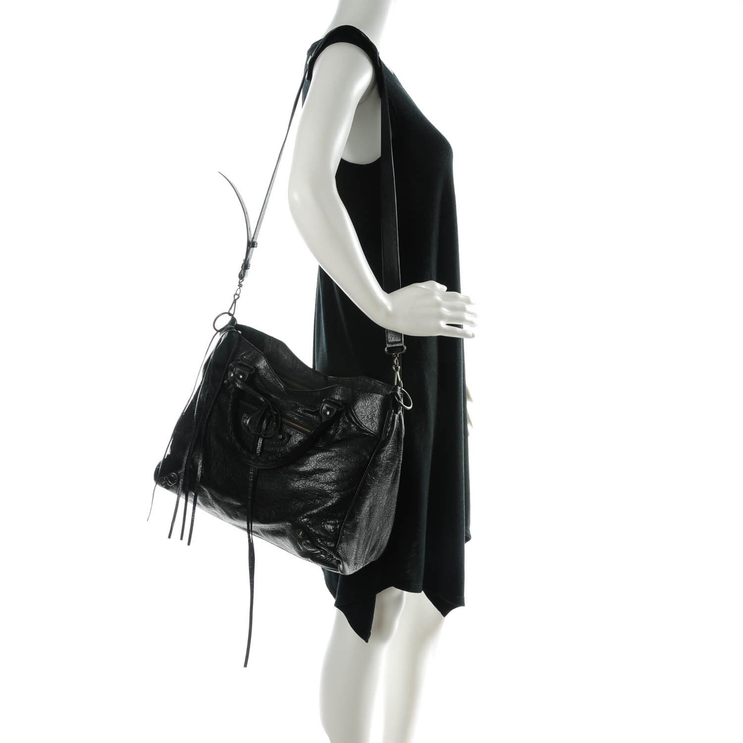 Balenciaga Agneau Classic Hardware Velo Black 2 of 7