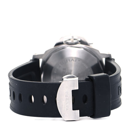 Panerai Stainless Steel Rubber 40mm Luminor Marina Automatic Watch Blue PAM00119 3 of 6