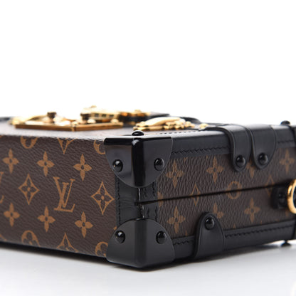 Louis Vuitton Monogram Petite Malle Black 7 of 10