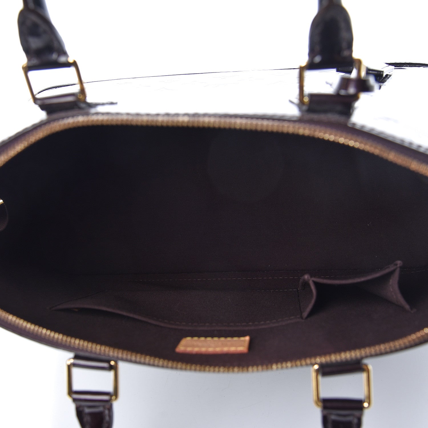 Louis Vuitton Vernis Alma GM Amarante 5 of 10