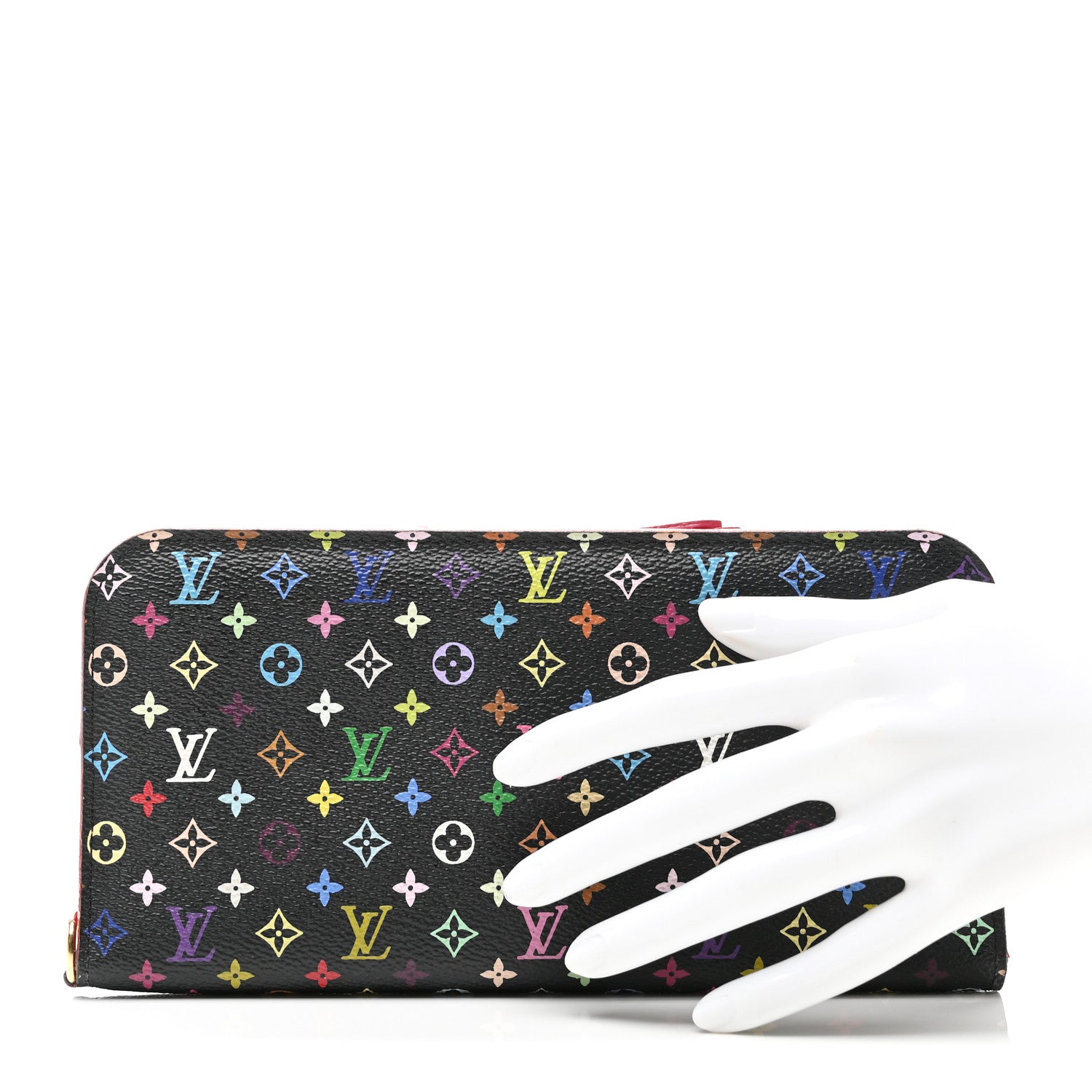 Louis Vuitton Monogram Multicolor Insolite Wallet Black Grenade 2 of 6