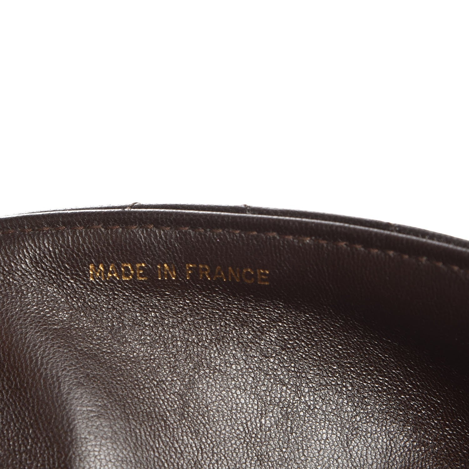 Chanel Lambskin Chevron Small Flap Brown 7 of 8