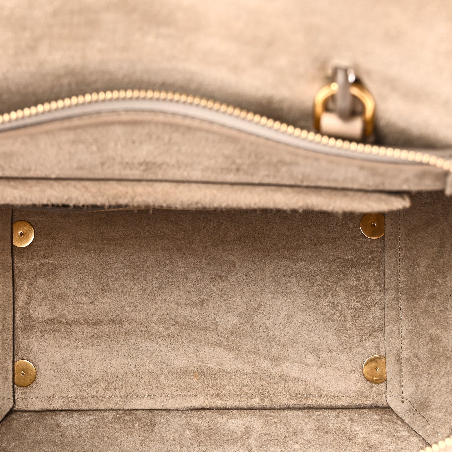 Grained Calfskin Small Belt Bag Dune