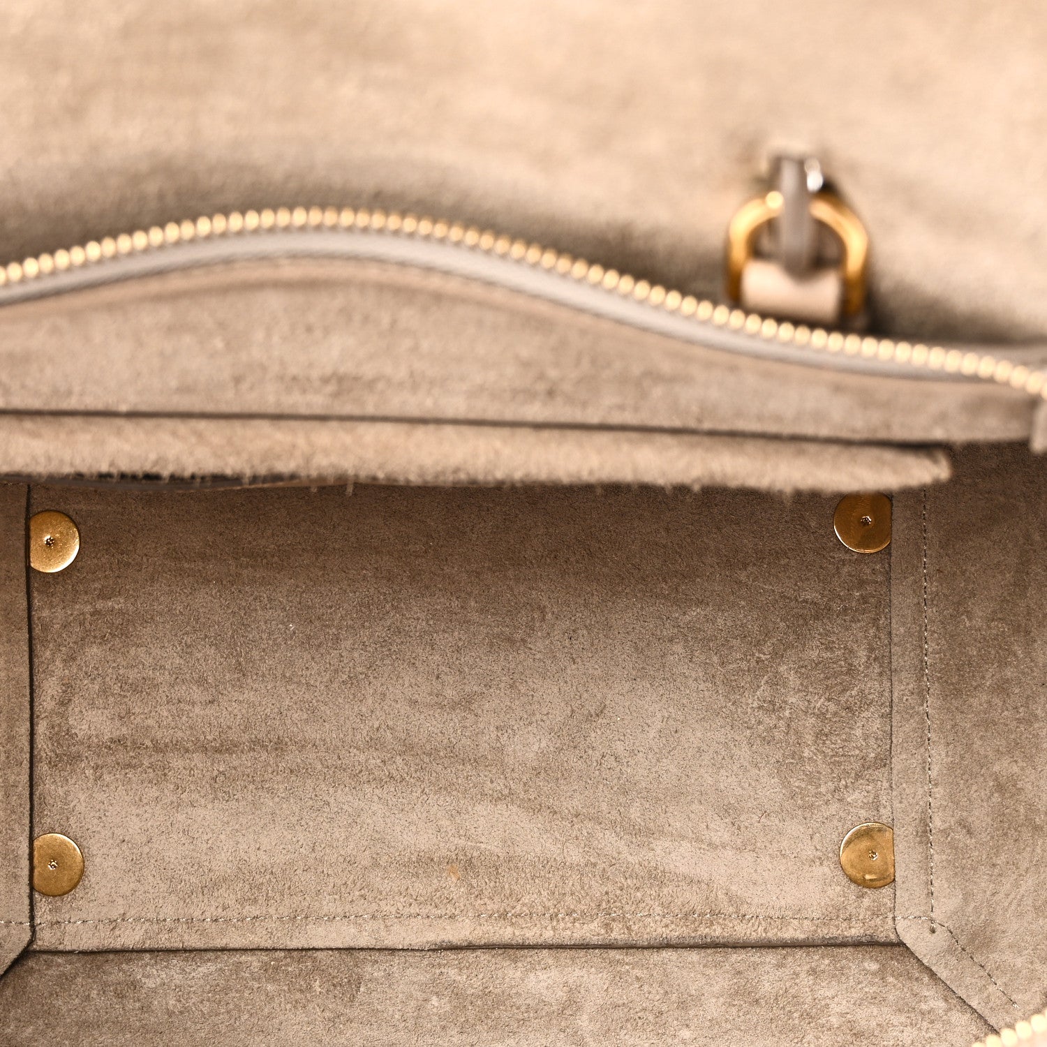 Celine Grained Calfskin Small Belt Bag Dune 5 of 9