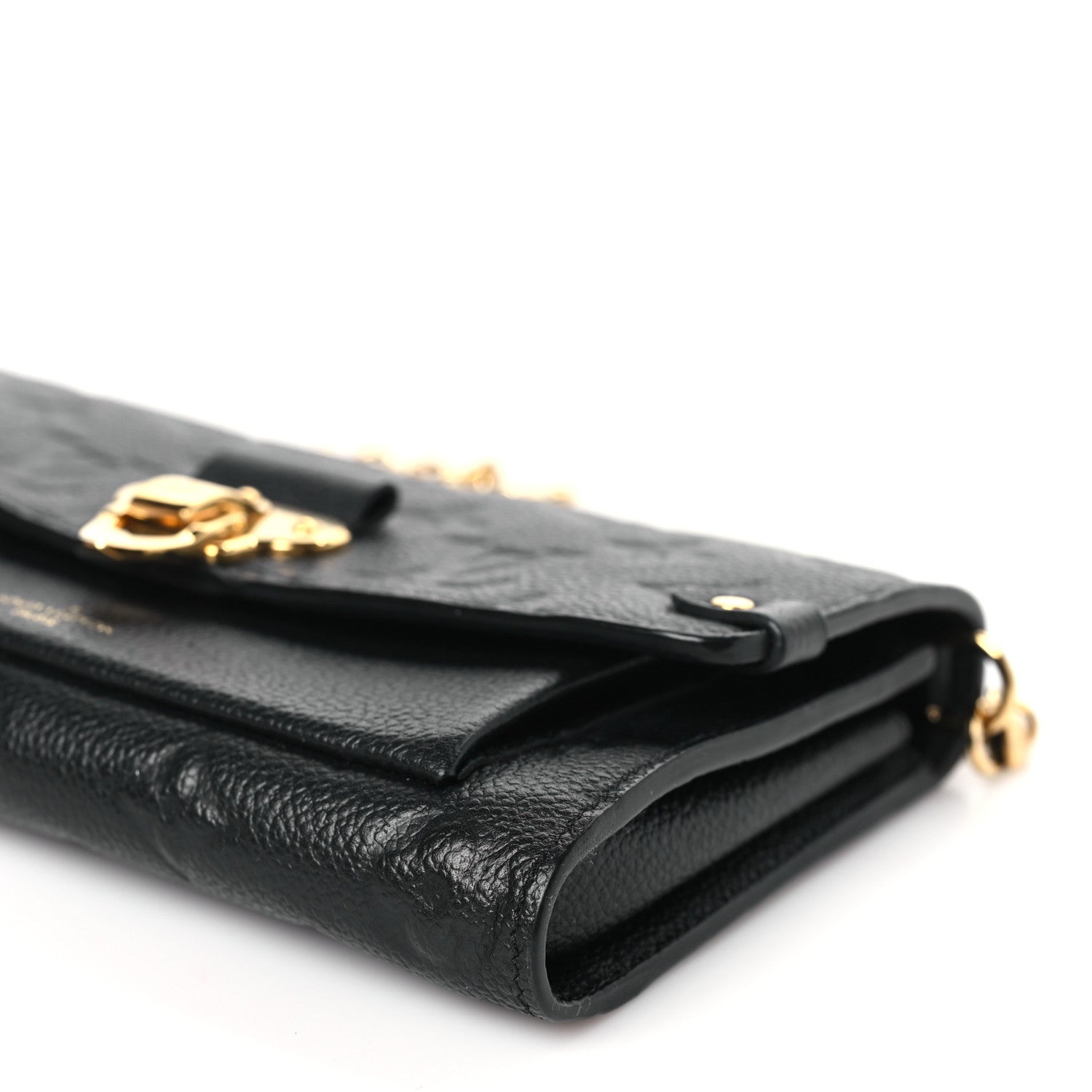 Louis Vuitton Empreinte Vavin Chain Wallet Black 8 of 9