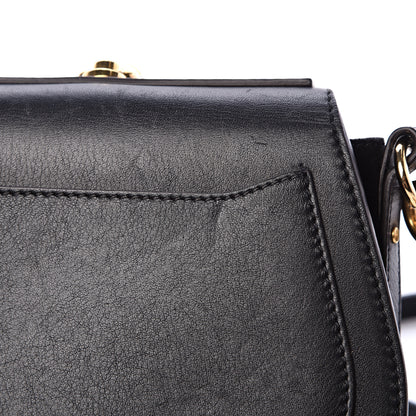 Chloe Calfskin Suede Quilted Small Nile Bracelet Bag Black 11 of 11