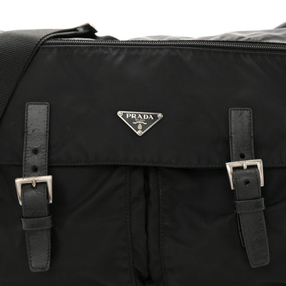 Prada Nylon Vela Sport Messenger Bag Black 8 of 17