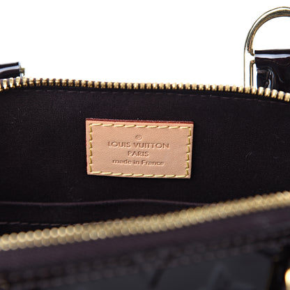 Louis Vuitton Vernis Alma BB Amarante 5 of 9