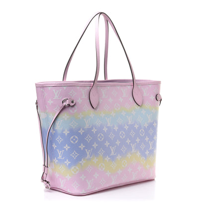 Louis Vuitton Monogram Escale Neverfull MM Pastel 3 of 12