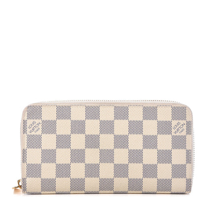 Louis Vuitton Damier Azur Zippy Wallet 1 of 8