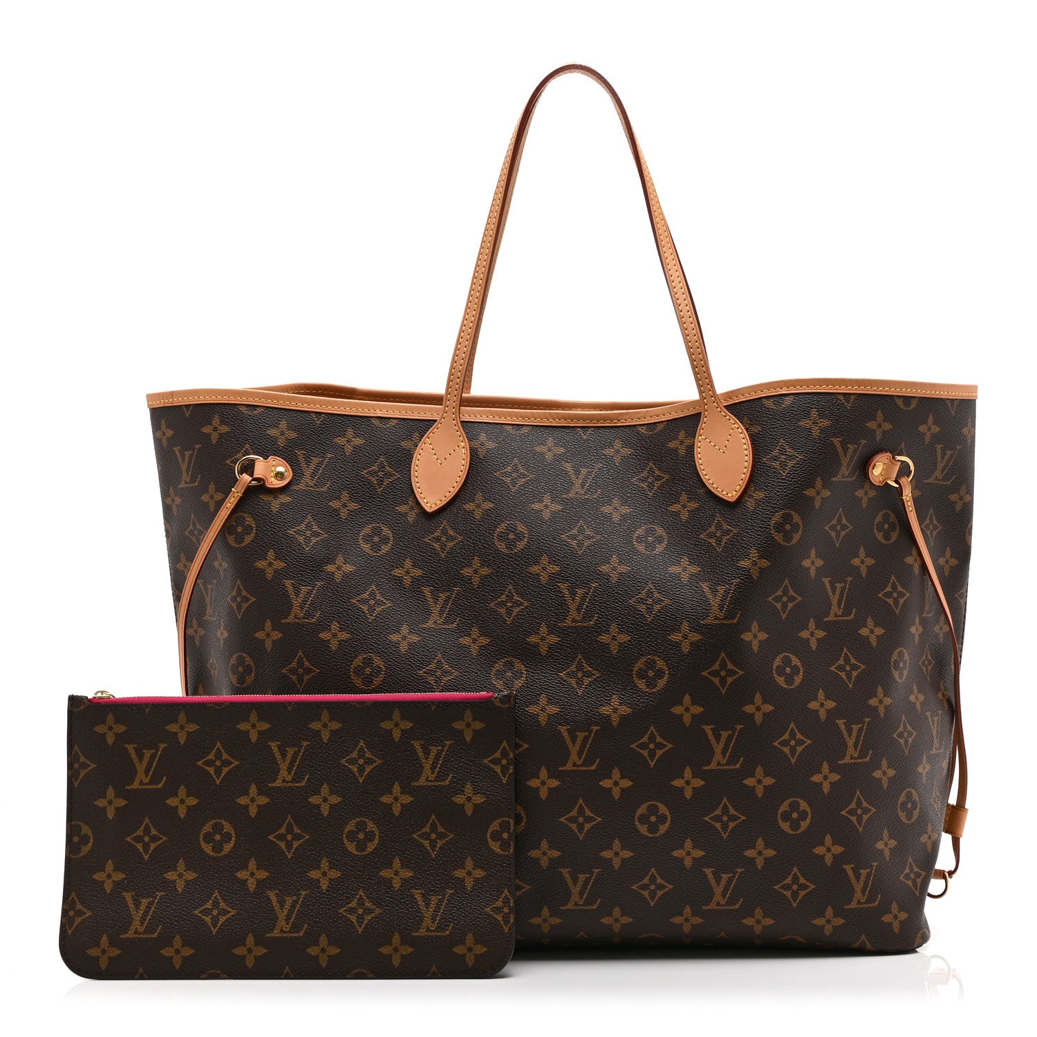 Louis Vuitton Monogram Neo Neverfull GM Fuchsia 3 of 11
