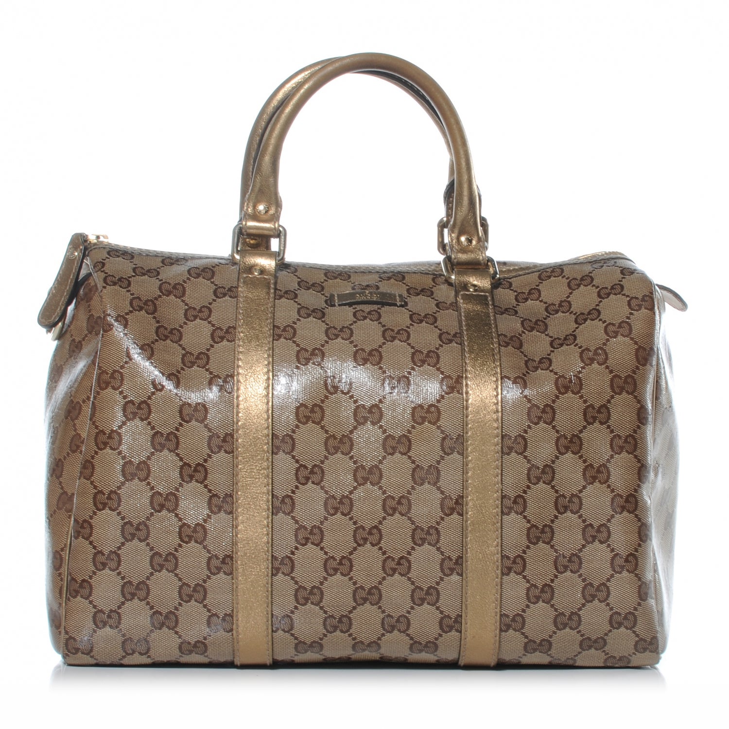 Gucci Crystal Monogram Joy Medium Boston 1 of 8