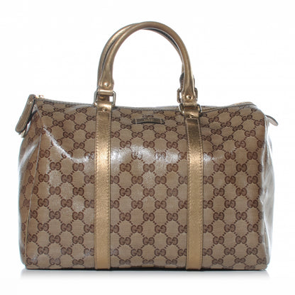 Gucci Crystal Monogram Joy Medium Boston 1 of 8