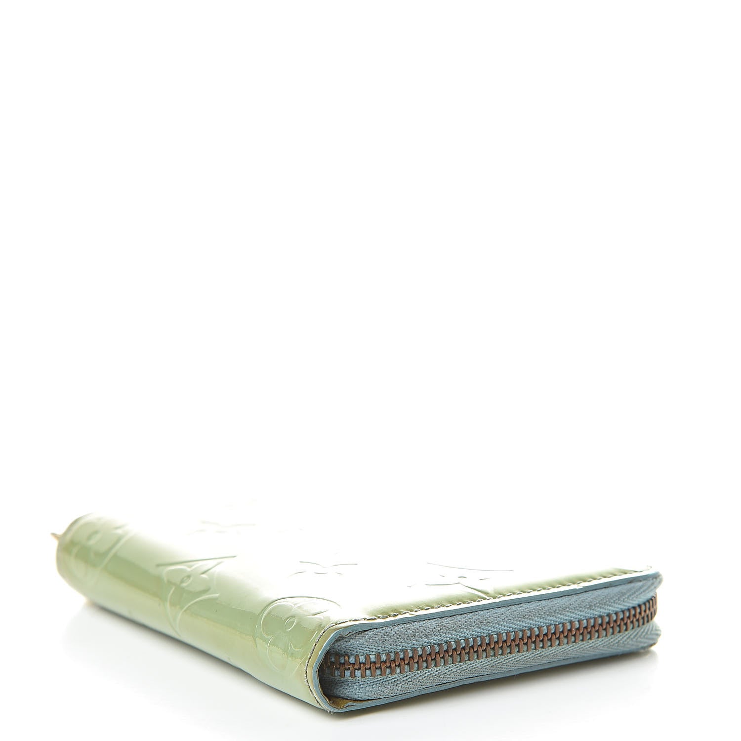 Louis Vuitton Vernis Zippy Coin Purse Baby Blue 4 of 13