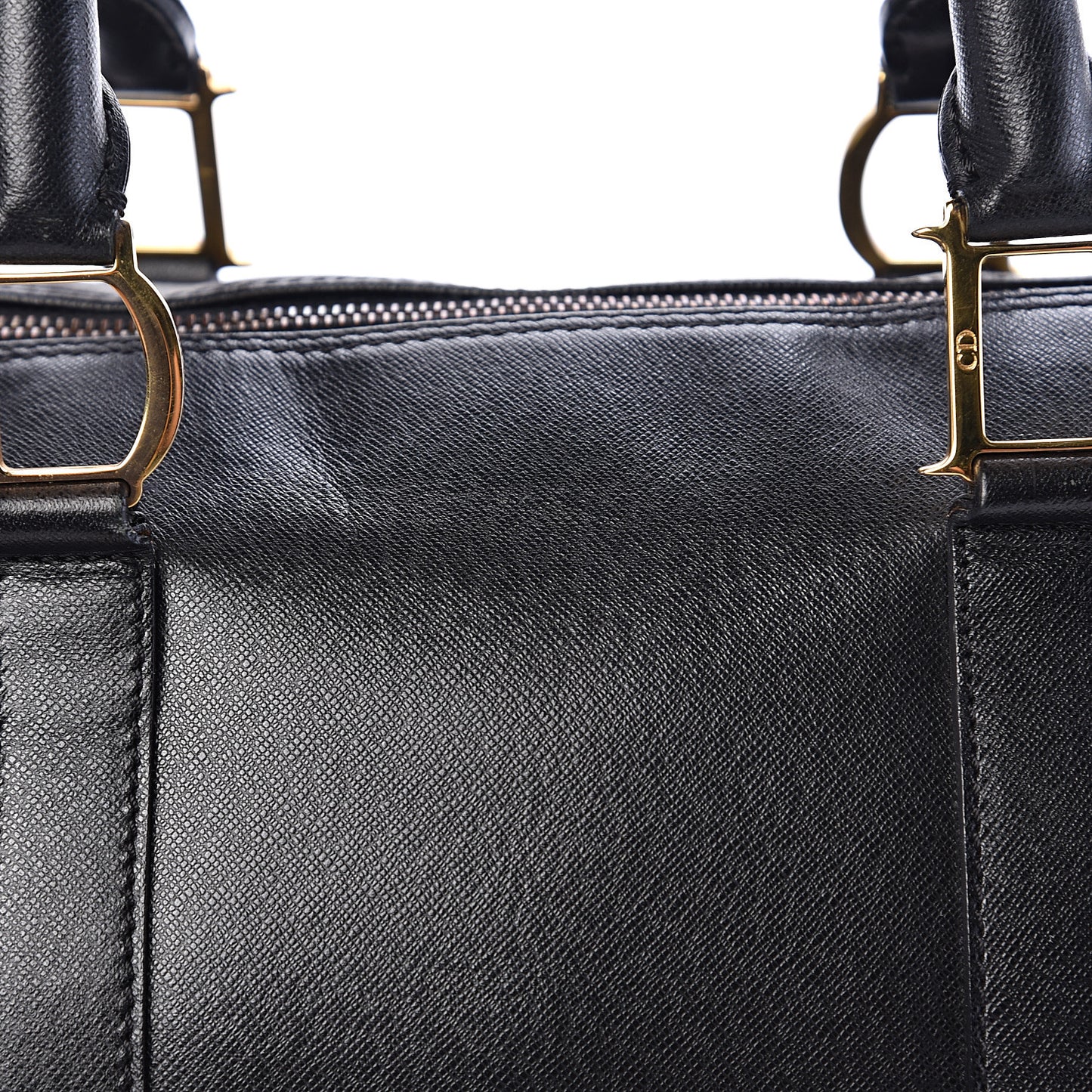 Calfskin Bowler Black