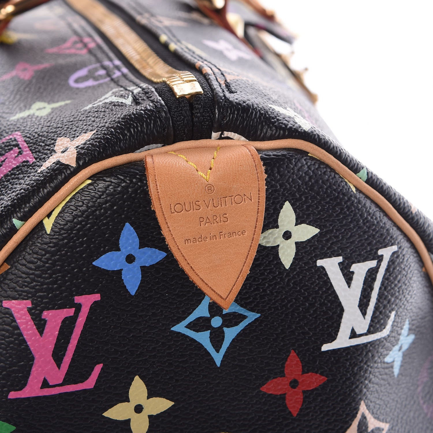 Louis Vuitton Monogram Multicolor Keepall 45 Black 6 of 6