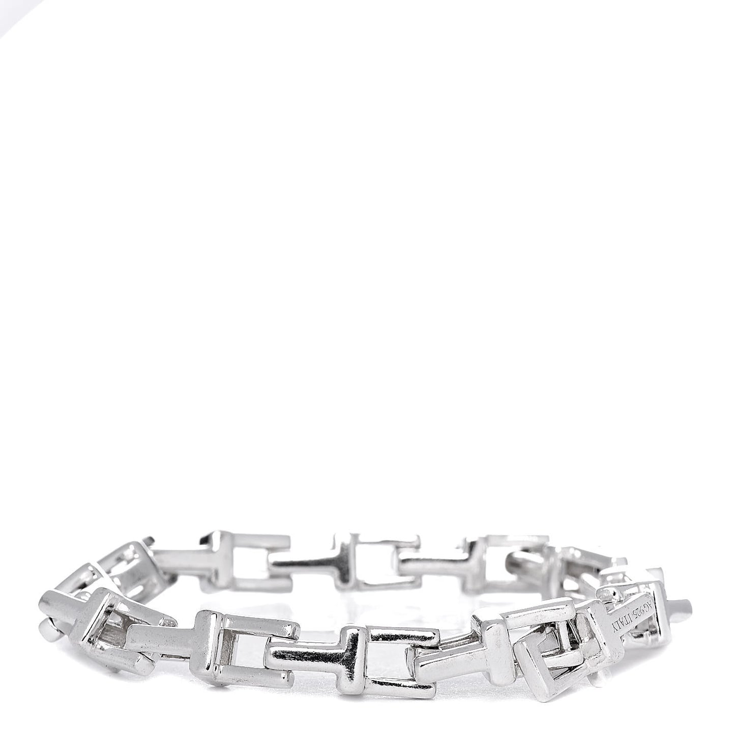 Sterling Silver T Chain Bracelet