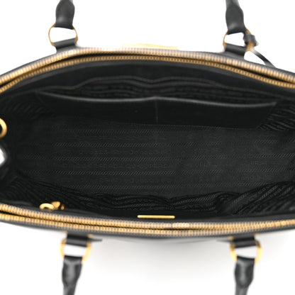 Prada Saffiano Lux Large Galleria Double Zip Black 5 of 15