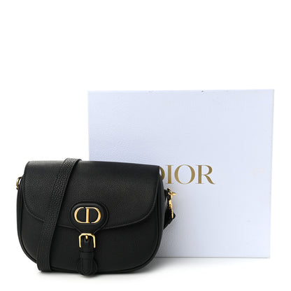 Christian Dior Grained Calfskin Medium Bobby Flap Black 10 of 10