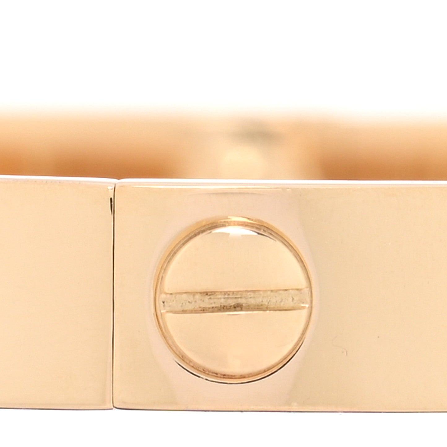 18K Yellow Gold 4 Diamond LOVE Bracelet 16