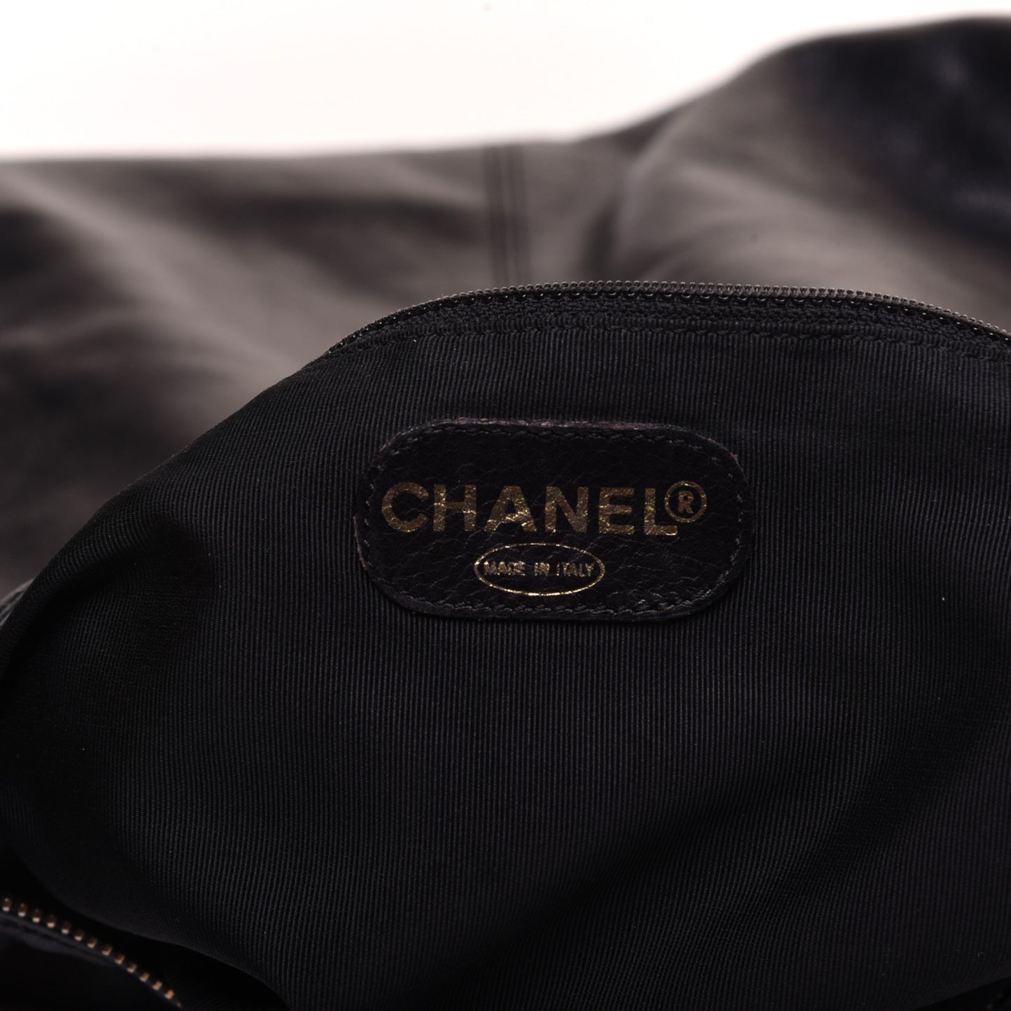 Lambskin CC Shoulder Bag Black