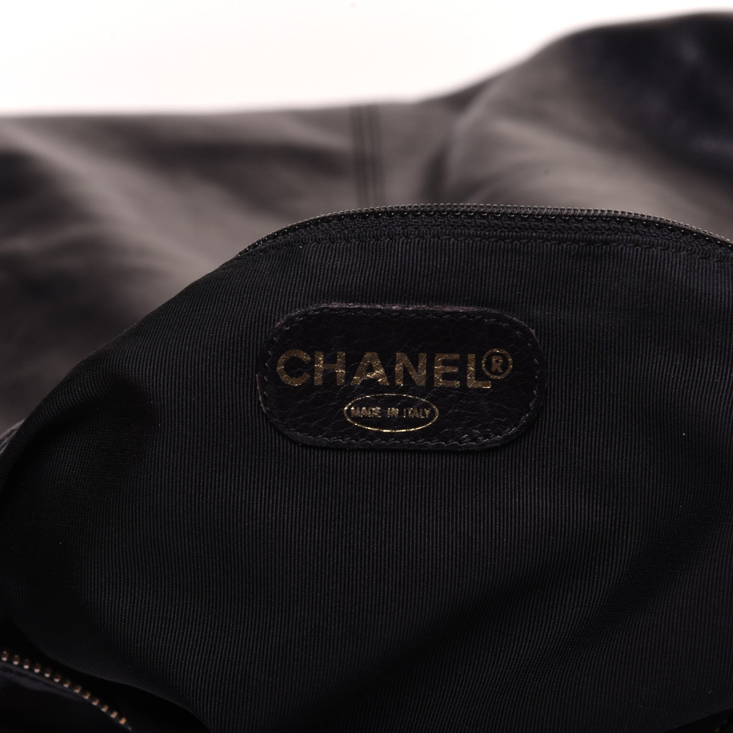 Chanel Lambskin CC Shoulder Bag Black 8 of 13