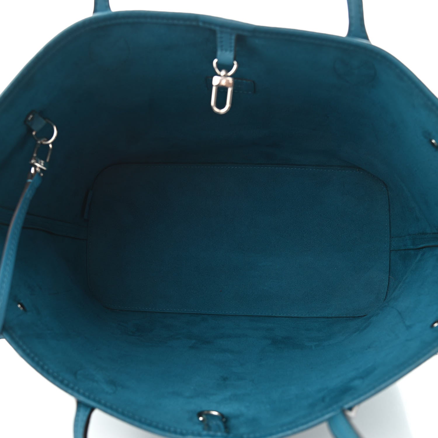 Louis Vuitton Epi Neverfull MM Cyan 6 of 13