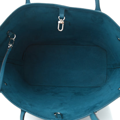 Louis Vuitton Epi Neverfull MM Cyan 6 of 13