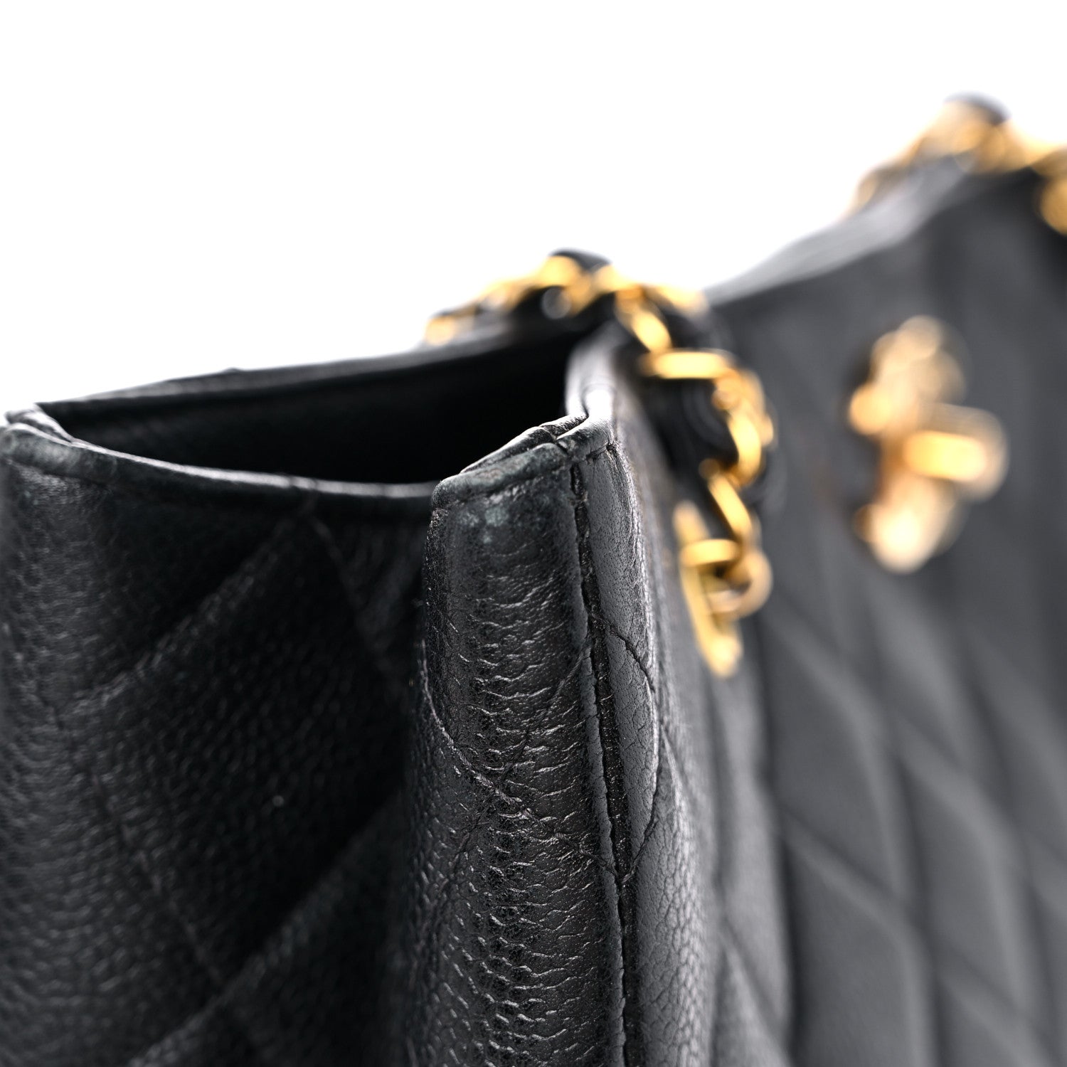 Chanel Caviar Quilted Shopping Tote Black 17 of 17