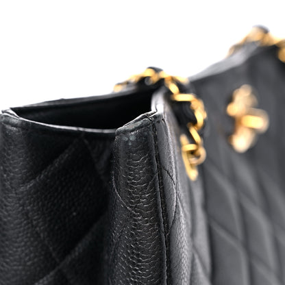 Chanel Caviar Quilted Shopping Tote Black 17 of 17