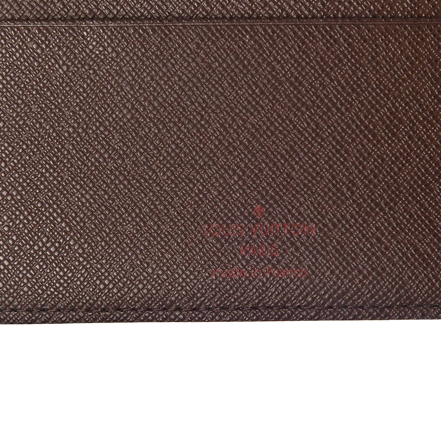 Damier Ebene Medium Ring Agenda Cover