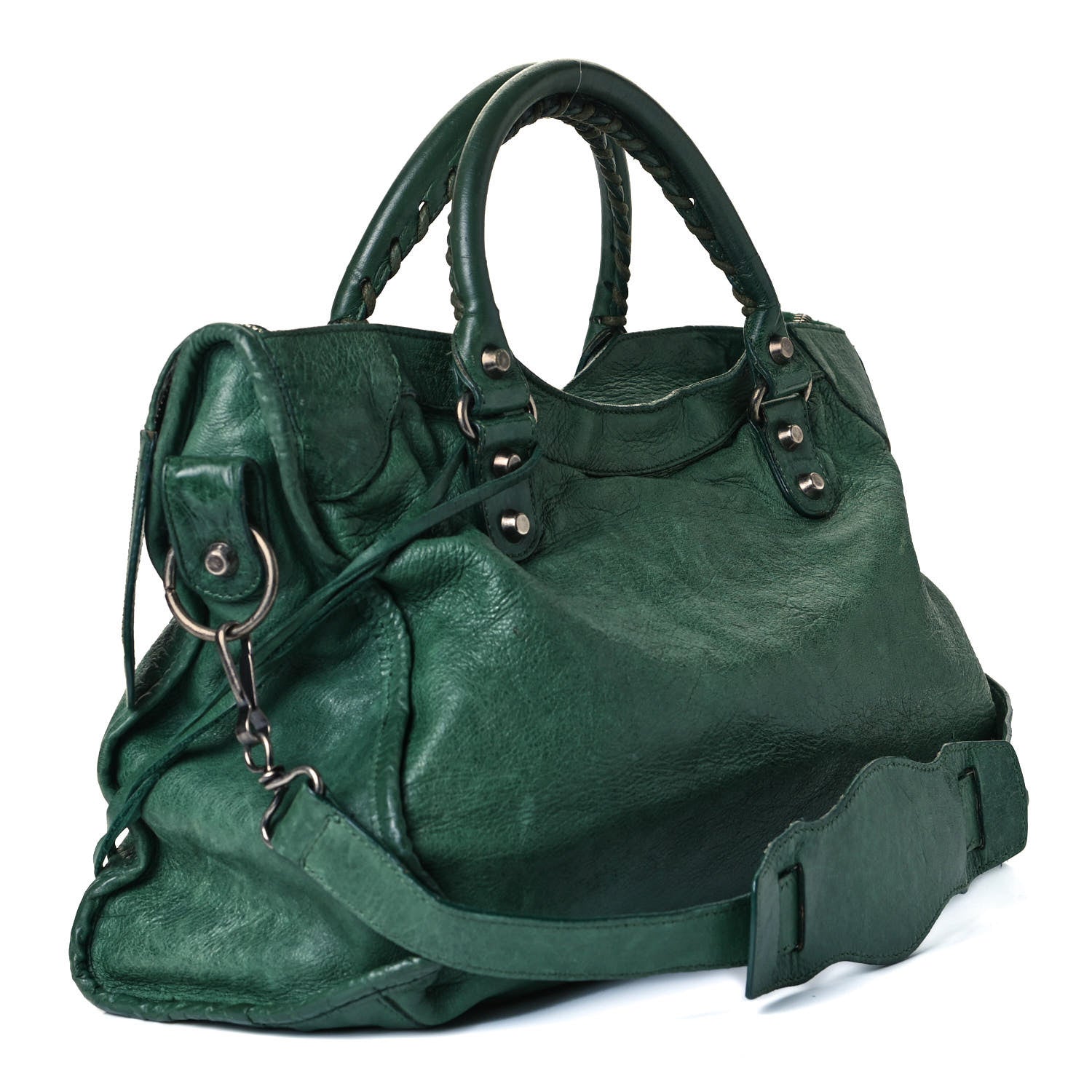 Balenciaga Chevre Classic Hardware City Mystery Green 3 of 10