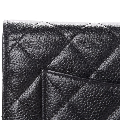 Chanel Caviar Quilted Wallet On Chain WOC Black 14 of 16