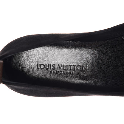 Louis Vuitton Suede Monogram Uniformes Ballet Flats 36 Black 7 of 8