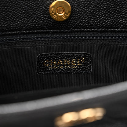 Chanel Caviar Quilted Shoulder Bag Black 6 of 12