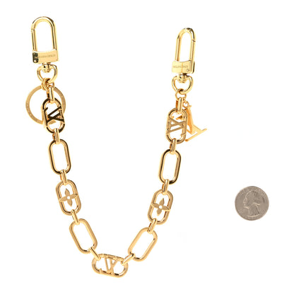 Louis Vuitton Metal My LV Chain Bag Charm Gold 2 of 6
