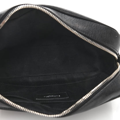 Saint Laurent Lambskin Monogram Small Lou Camera Bag Black 5 of 11