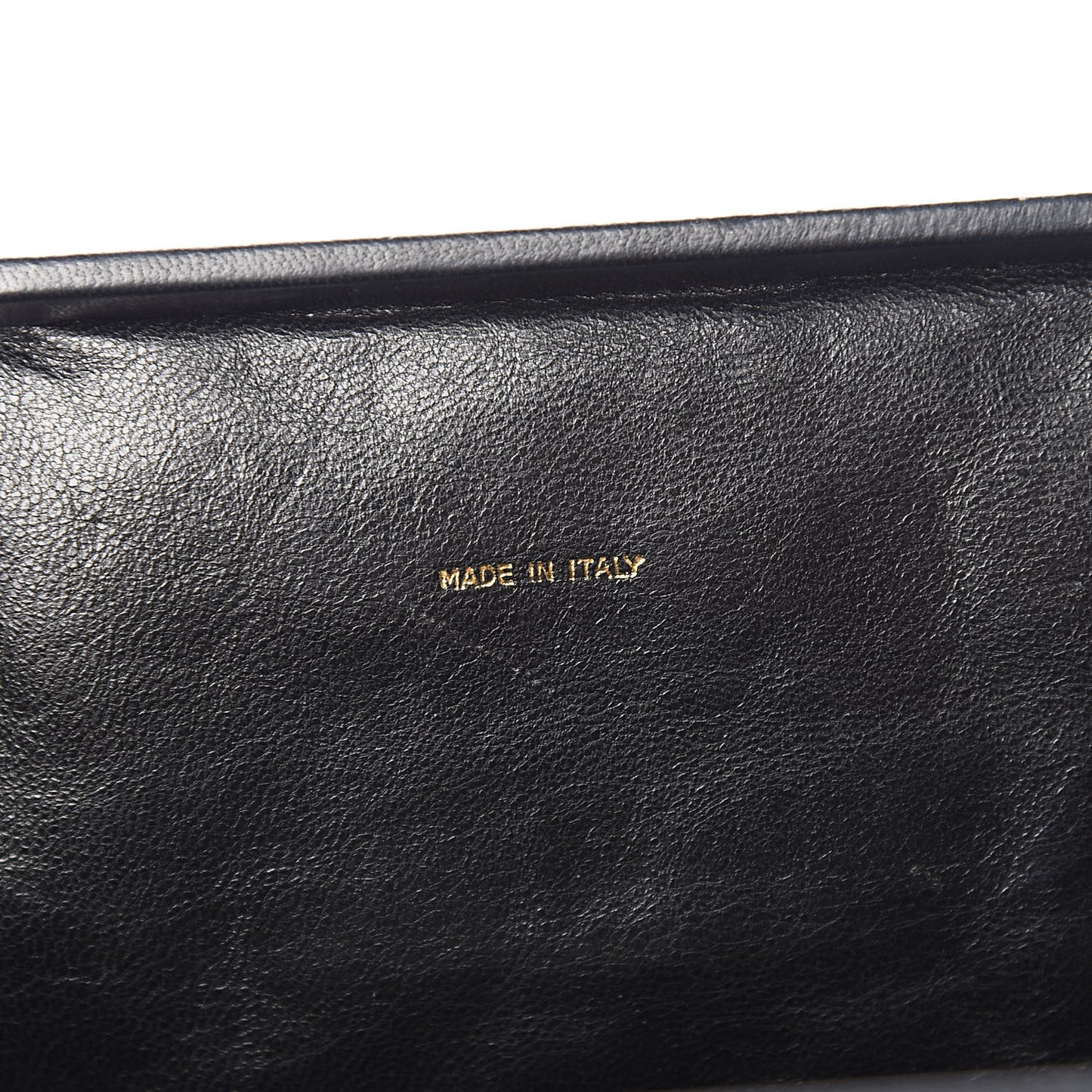 Lambskin Quilted Shoulder Bag Black
