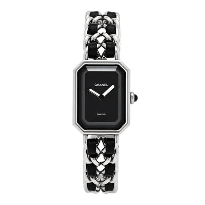 Chanel Stainless Steel Lambskin 20mm Chain Premiere Quartz Watch L 1 of 4