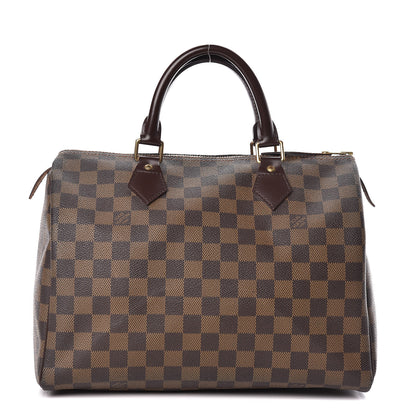 Louis Vuitton Damier Ebene Speedy 30 1 of 10