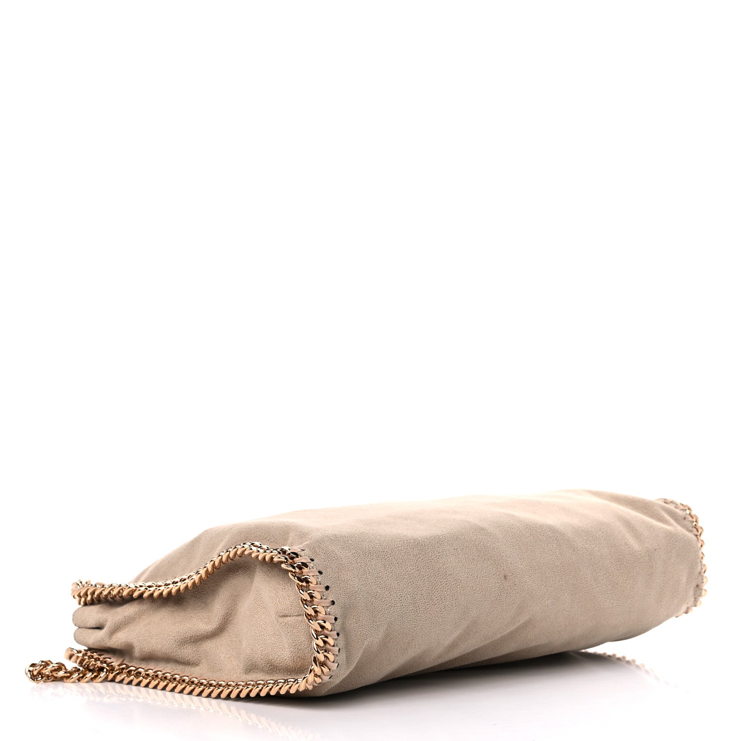 Stella McCartney Shaggy Deer Falabella Fold Over Tote Taupe 4 of 10