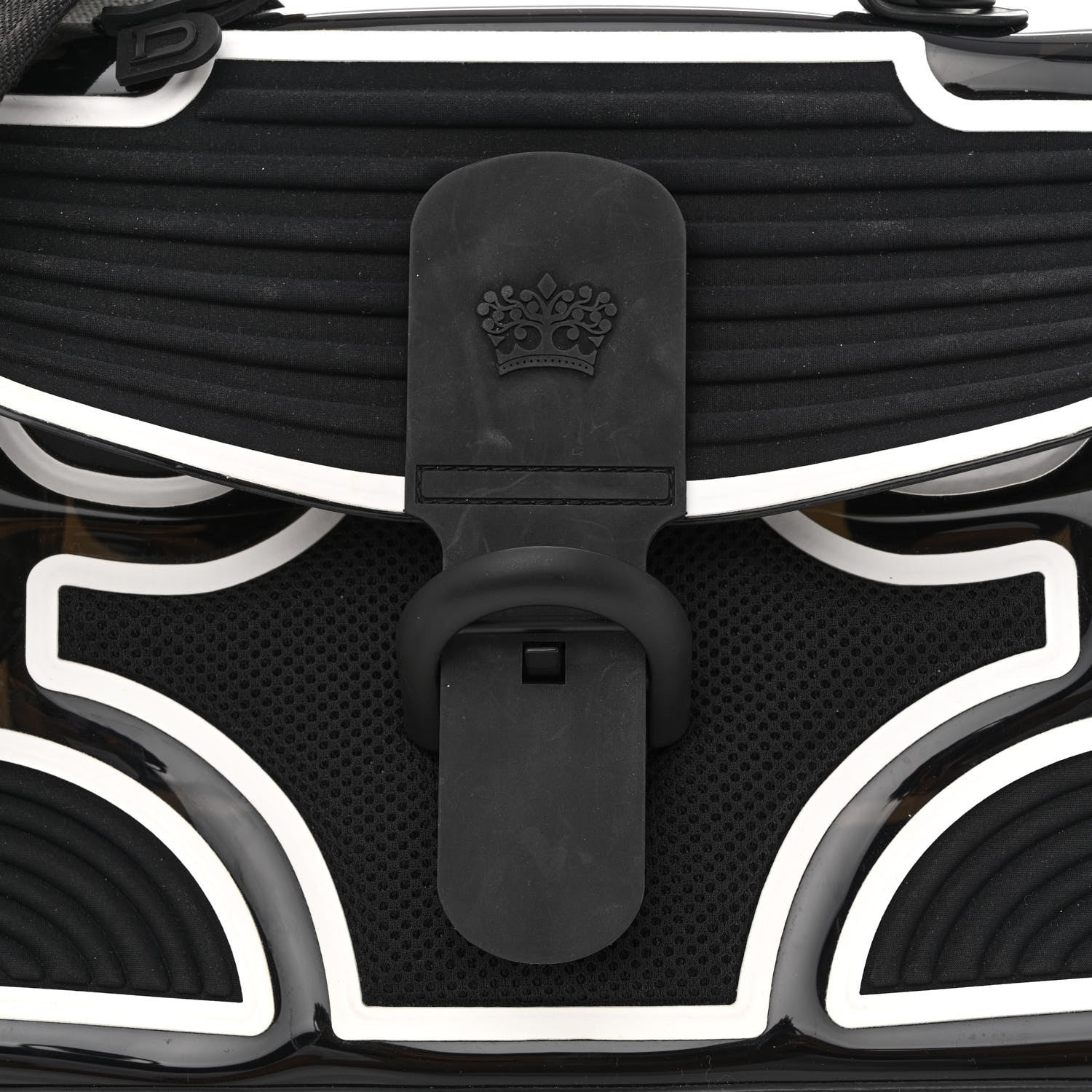 Delvaux PVC Lycra Champion Brillant Satchel Black 6 of 8
