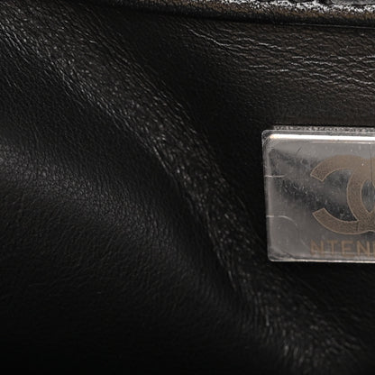 Chanel Lambskin Chain Rows Quilted Chain Hobo Black 7 of 11