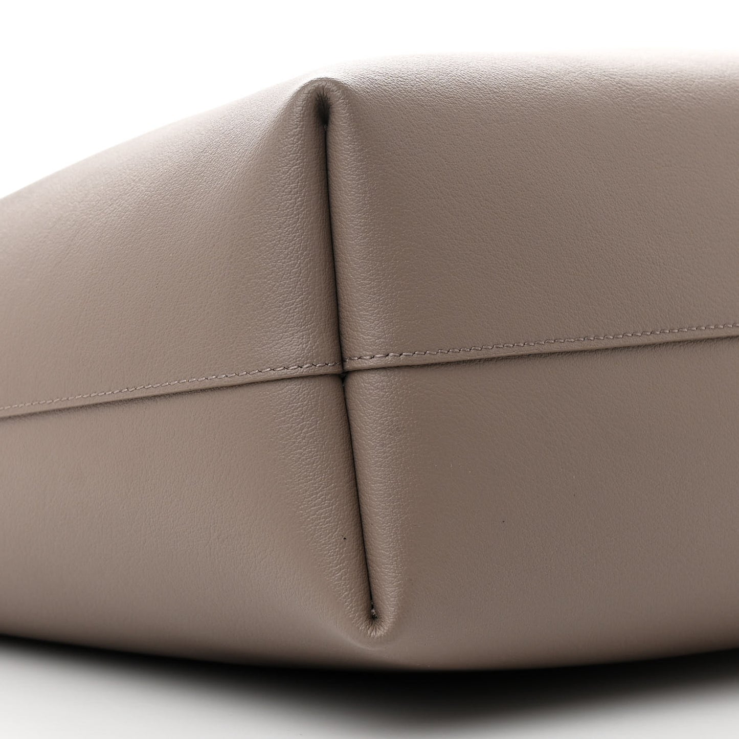 Calfskin Large Shopping Tote Mink