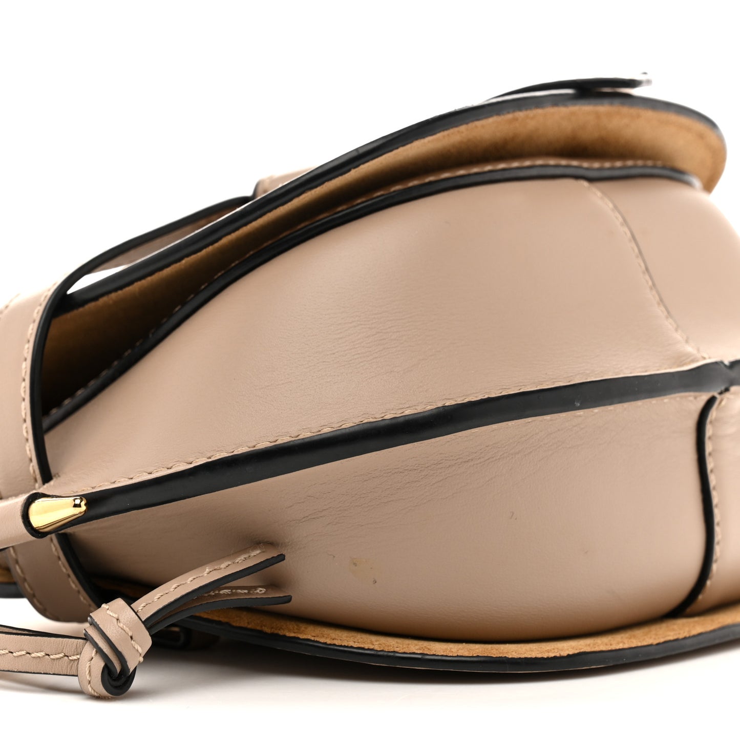 Calfskin Jacquard Mini Gate Dual Bag Sand