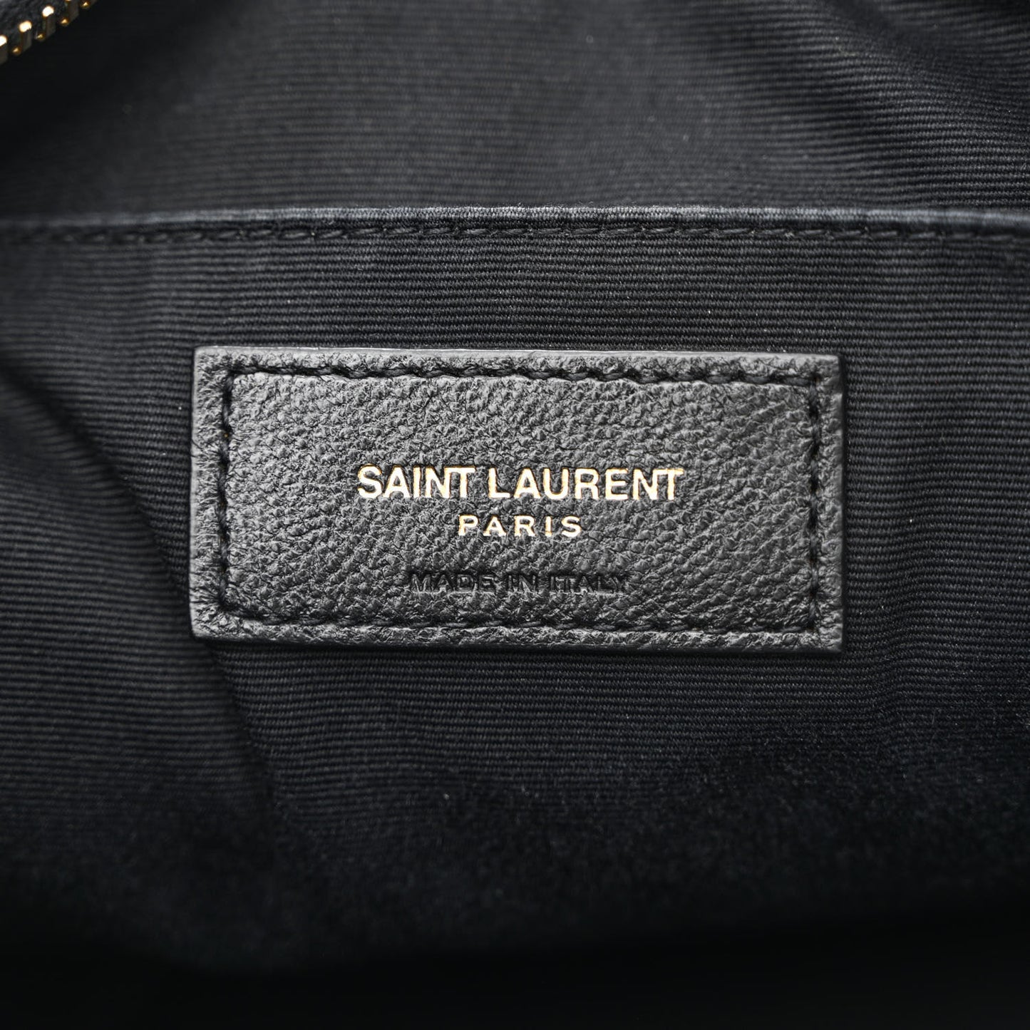 Calfskin Matelasse Monogram Lou Camera Bag Black