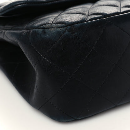 Chanel Lambskin Quilted Jumbo Double Flap Black 8 of 16